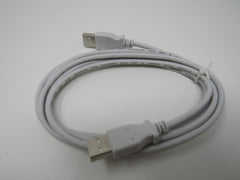 Standard USB A Plug Cable 5.5 ft Male -- New