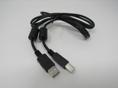 Standard USB A Plug to USB B Plug Cable 55 Inches Male -- New