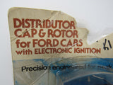 Carol Distributor Cap & Rotor for Ford Cars 6 Cylinder FD148 -- New