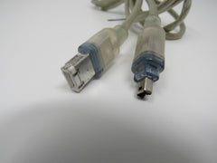 Standard Firewire Type 1 Plug to Type 2 Plug Cable 6 ft -- Used