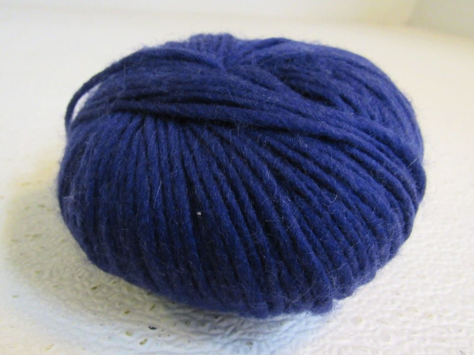 Yarn Zone Woolish Yarn Indigo 1 Ball 50-g/100-m Worsted Weight Superwa