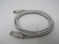 Standard USB A Plug Cable 9.5 ft Male -- New