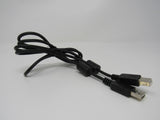 Standard USB A Plug to USB B Plug Cable 5.5 ft Male -- New