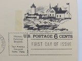 USPS Scott UX63 6c Tour America Gloucester MA Postal Card First Day of Issue -- New