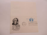 USPS Scott UX64 6c John Hanson Patriot Postal Card First Day of Issue -- New