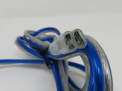 Standard Banana Plugs to Quick Connect Cable 4.5 ft -- Used