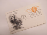 USPS Scott UX66 8c Samuel Adams Patriot Postal Card First Day of Issue -- New