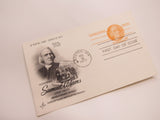 USPS Scott UX66 8c Samuel Adams Patriot Postal Card First Day of Issue -- New