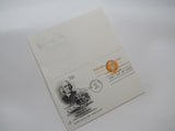 USPS Scott UY24 8c Samuel Adams Patriot Postal Reply Card First Day of Issue -- New