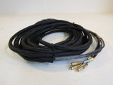 Standard RCA Component Stereo Audio Cable x3 48 ft -- Used