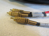 Standard RCA Component Stereo Audio Cable x3 48 ft -- Used