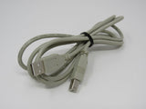 Standard USB A Plug to USB B Plug Cable 4.5 ft Male -- New
