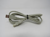 Standard USB A Plug to USB B Plug Cable 4.5 ft Male -- New