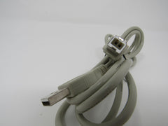 Standard USB A Plug to USB B Plug Cable 4.5 ft Male -- New