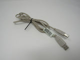 Standard USB A Plug to USB B Plug Cable 5.5 ft Male -- Used