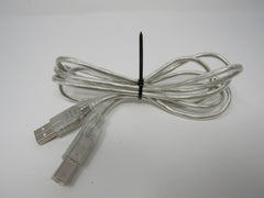 Standard USB A Plug to USB B Plug Cable 4.5 ft Male -- Used