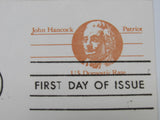 USPS Scott UY29 US Domestic Rate John Hancock Patriot Postal Reply Card -- New