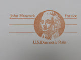 USPS Scott UY29 US Domestic Rate John Hancock Patriot Postal Reply Card -- New