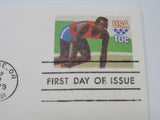 USPS Scott UX80 10c Summer Olympics Postal Card First Day of Issue -- New