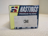 Hastings Breather Element Premium Filters CB40 -- New