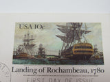 USPS Scott UX84 10c Landing Of Rochambeau Postal Card First Day of Issue -- New