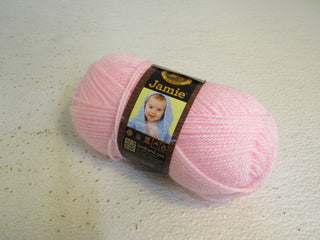 Lion Brand Jamie Yarn - Powder Pink