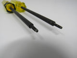 Professional Set of 2 Torx Screwdrivers T-10 T-15 9-in Vintage -- Used