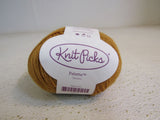 Knit Picks Palette Yarn Turmeric 1 Ball 231 Yards Peruvian Highland Wool -- New