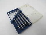 Professional Set of 5 Precision Screwdrivers With Case Philips Standard Vintage -- Used