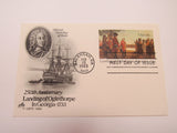 USPS Scott UX98 13c Landing of Oglethorpe Georgia Postal Card First Day of Issue -- New