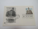 USPS Scott UX99 13c Old Wahington DC Post Office Postal Card First Day of Issue -- New