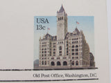 USPS Scott UX99 13c Old Wahington DC Post Office Postal Card First Day of Issue -- New