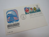 USPS Scott UX100 13c Olympic Yachting 1984 Postal Card First Day of Issue -- New