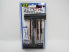 Pittsburgh Automotive 9 Pc Tubeless Tire Repair Kit 62611 -- New