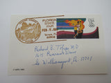 USPS Scott UX102 13c Olympic Torch Runner 1984 VG/F (Very Good/Fine) Postal Card -- Used