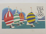 USPS Scott UX100 13c Olympic 1984 VG/F (Very Good/Fine) Postal Card -- New