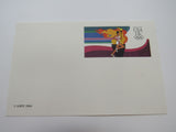 USPS Scott UX102 13c Olympic Torch Runner 1984 VG/F (Very Good/Fine) Postal Card -- New