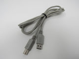 HP USB A 2.0 Plug to USB B 2.0 Plug Adapter Cable 5.5 ft Male 8120-8485 -- Used