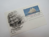 USPS Scott UX107 25c Clipper Flying Cloud 1852 Postal Card First Day of Issue -- New