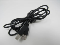 Standard USB A 2.0 Plug to USB B 2.0 Plug Adapter Cable 5.5 ft Male -- New