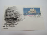 USPS Scott UX107 25c Clipper Flying Cloud 1852 Postal Card First Day of Issue -- New