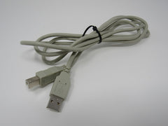 Standard USB A 2.0 Plug to USB B 2.0 Plug Adapter Cable 5 ft Male -- New