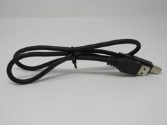 Standard USB A 2.0 Plug to USB B 2.0 Plug Adapter Cable 23 Inches Male -- New