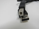 Standard USB A 2.0 Plug to USB B 2.0 Plug Adapter Cable 23 Inches Male -- New