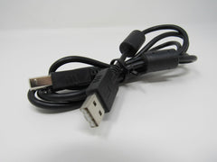 Standard USB A 2.0 Plug to USB B 2.0 Plug Adapter Cable 5 ft Male -- New