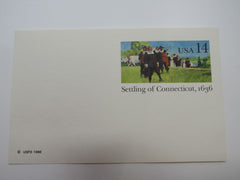 USPS Scott UX109 14c Settling of Connecticut 1636 Postal Card Revolution Series -- New