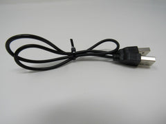 Standard USB A 2.0 Plug to USB A 2.0 Plug Cable 17 Inches Male -- Used