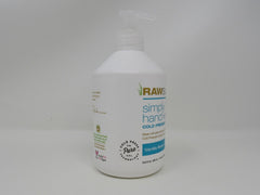 Raw Sugar Simply Hand Wash Cold Pressed 16.9-oz 500-mL Vanilla Bean and Sugar -- New