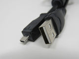 Standard USB A 2.0 Plug to USB Mini B Plug Adapter Cable 55 Inches Male -- New