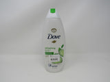 Dove Nourishing Body Wash Refreshing 22-oz 650-mL Cucumber and Green Tea -- New